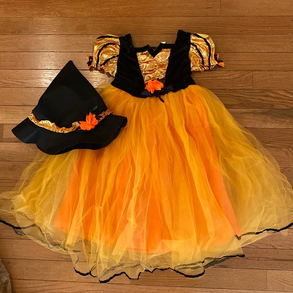 2T/3T Halloween Witch Costume